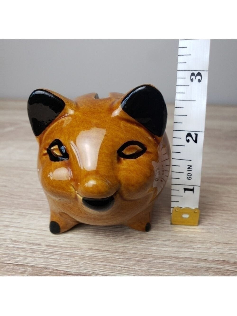 Vintage Mini Handpainted Piggy Bank - Picture 9 of 11